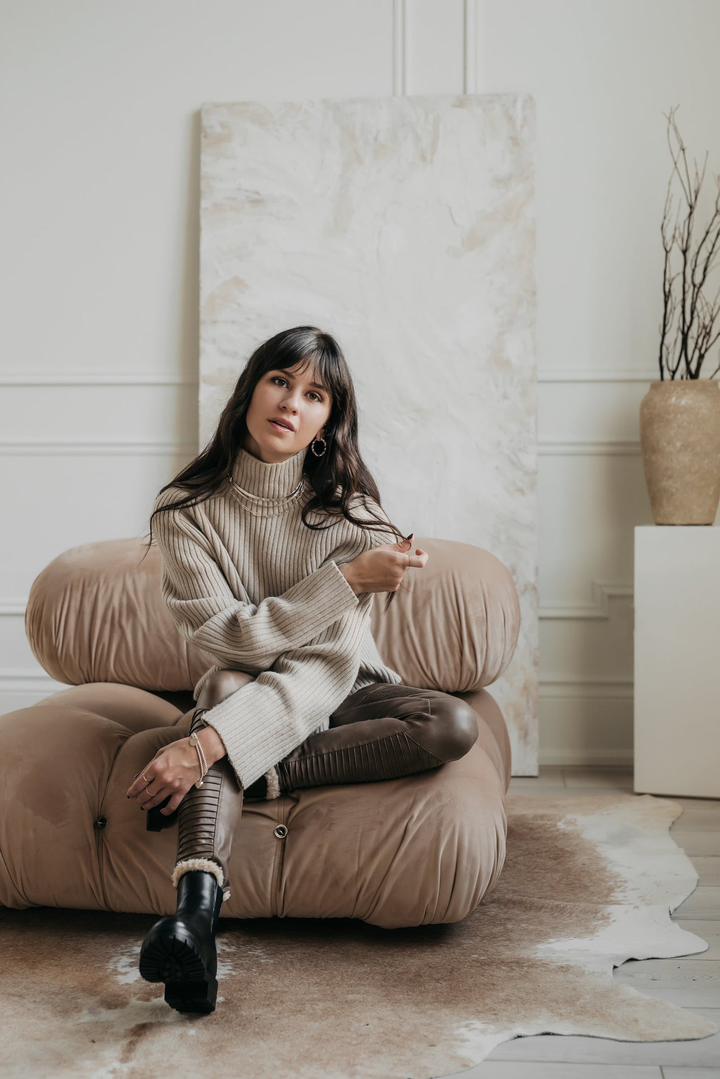 Thick Paperclip Chain Necklace 4.5mm