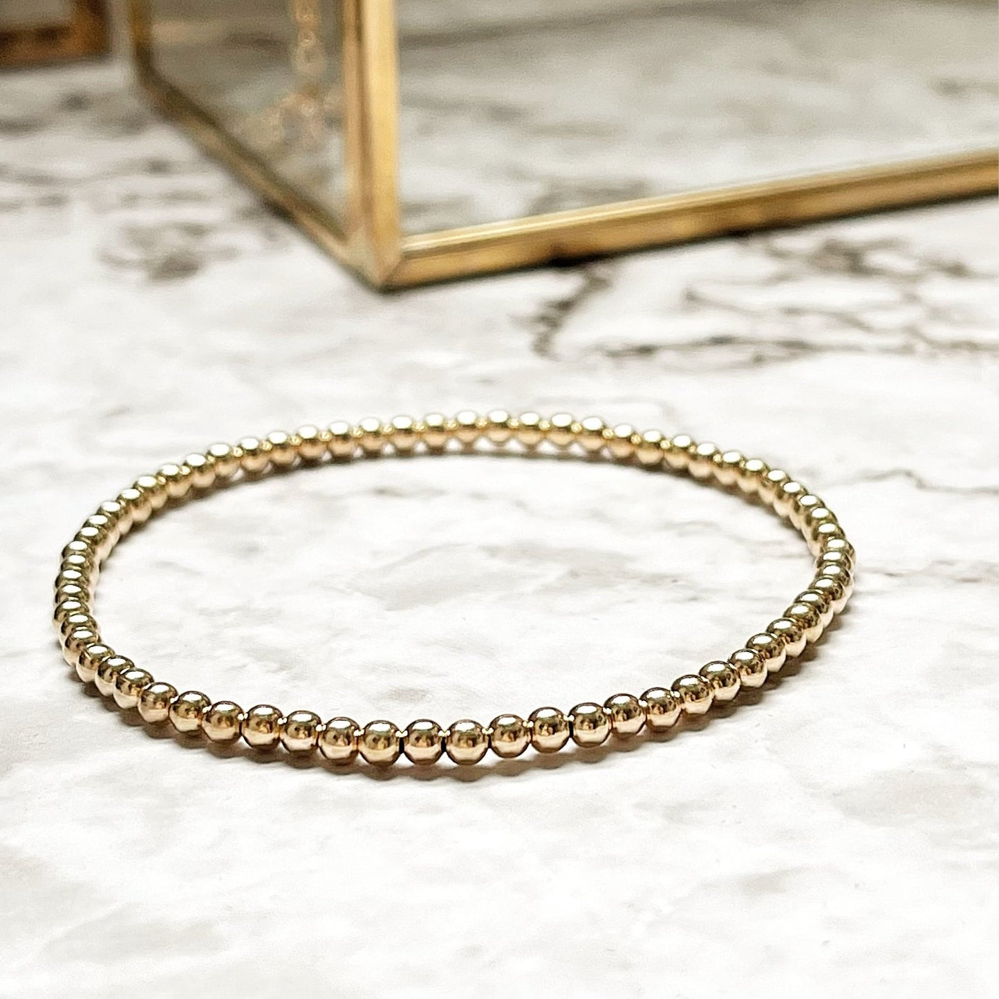 14KGF Bead Bracelets