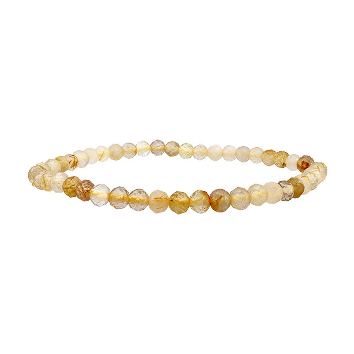 Golden Rutilated Quartz Bracelet