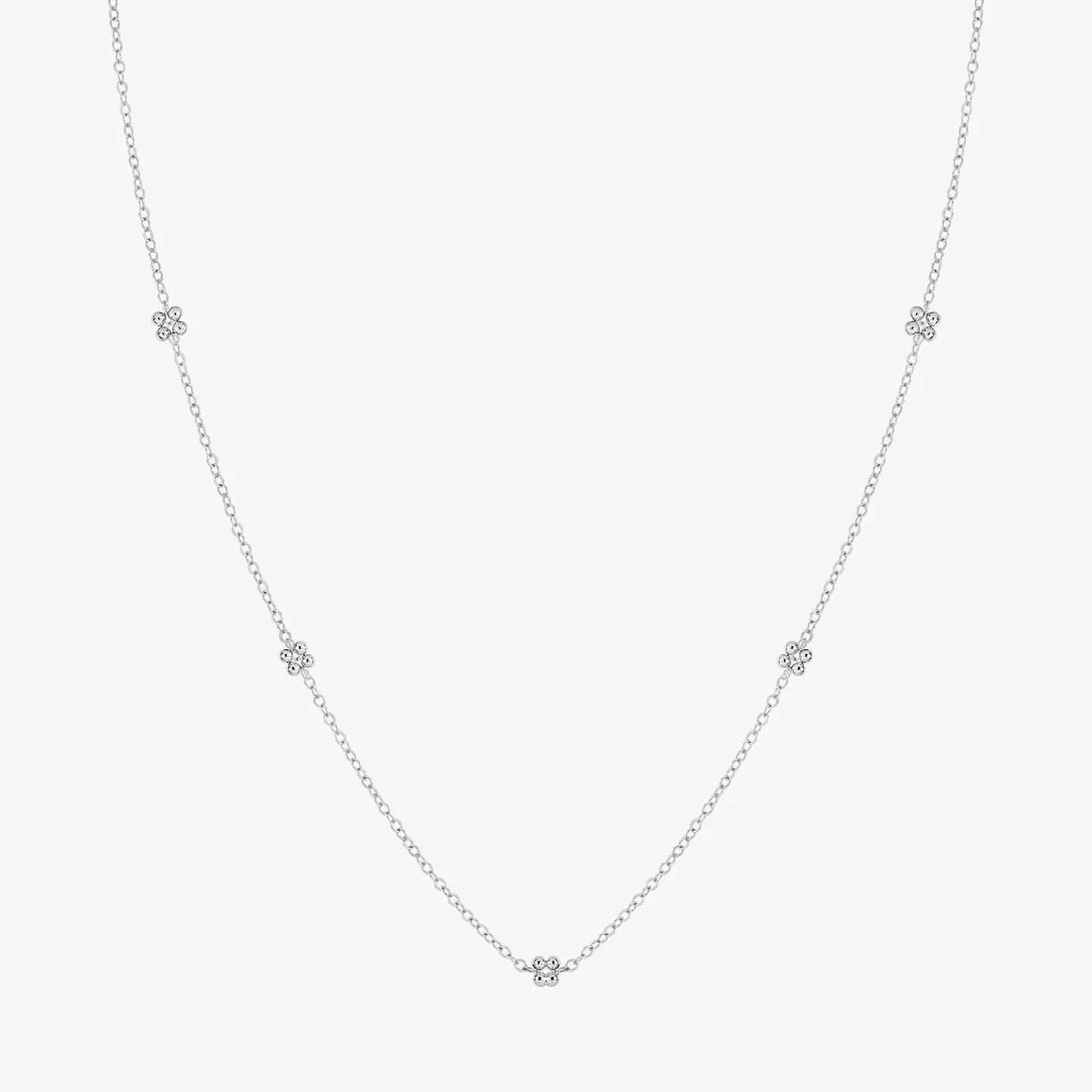 Garden Petals Beaded Necklace