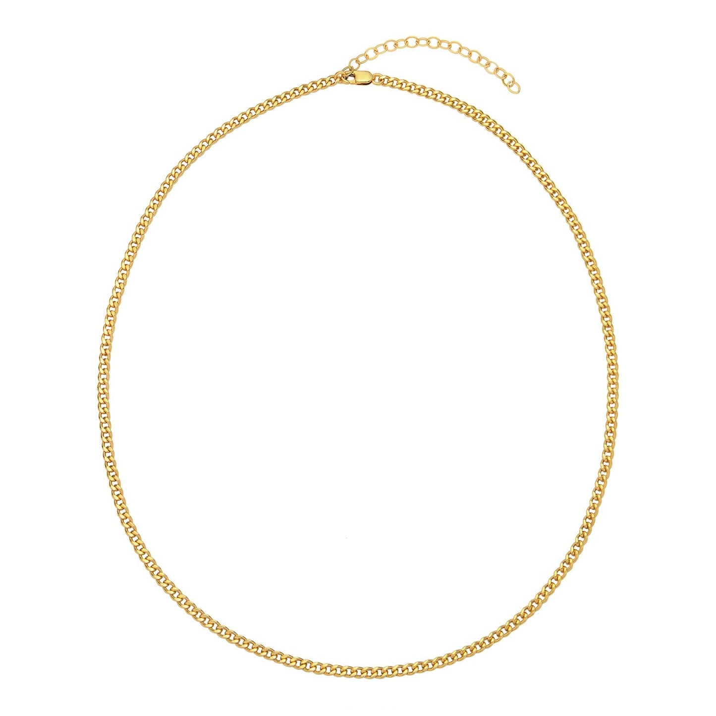 Statement Curb Chain Necklace