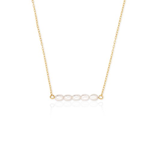 Pearl Bar Necklace