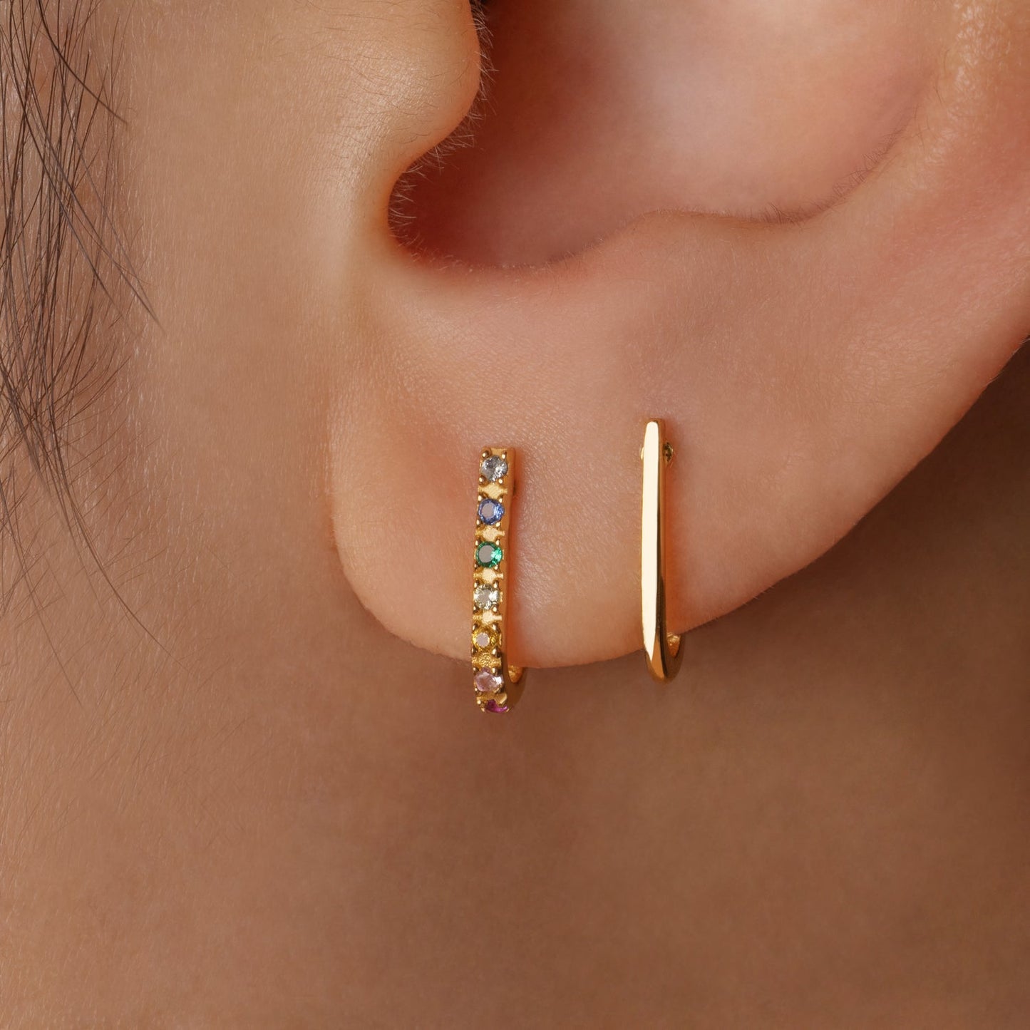 Whisper Bar Suspender Earrings