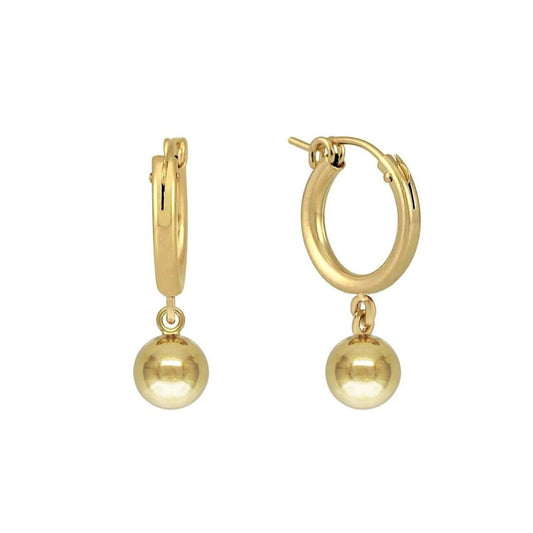 Ball Chic Hoop Earrings