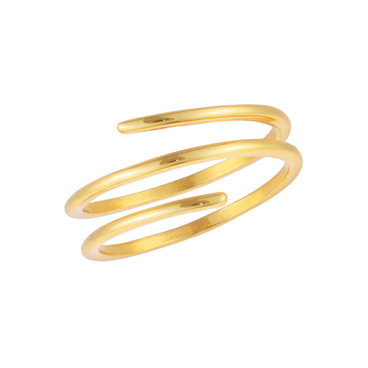 Open Triple Gold Ring