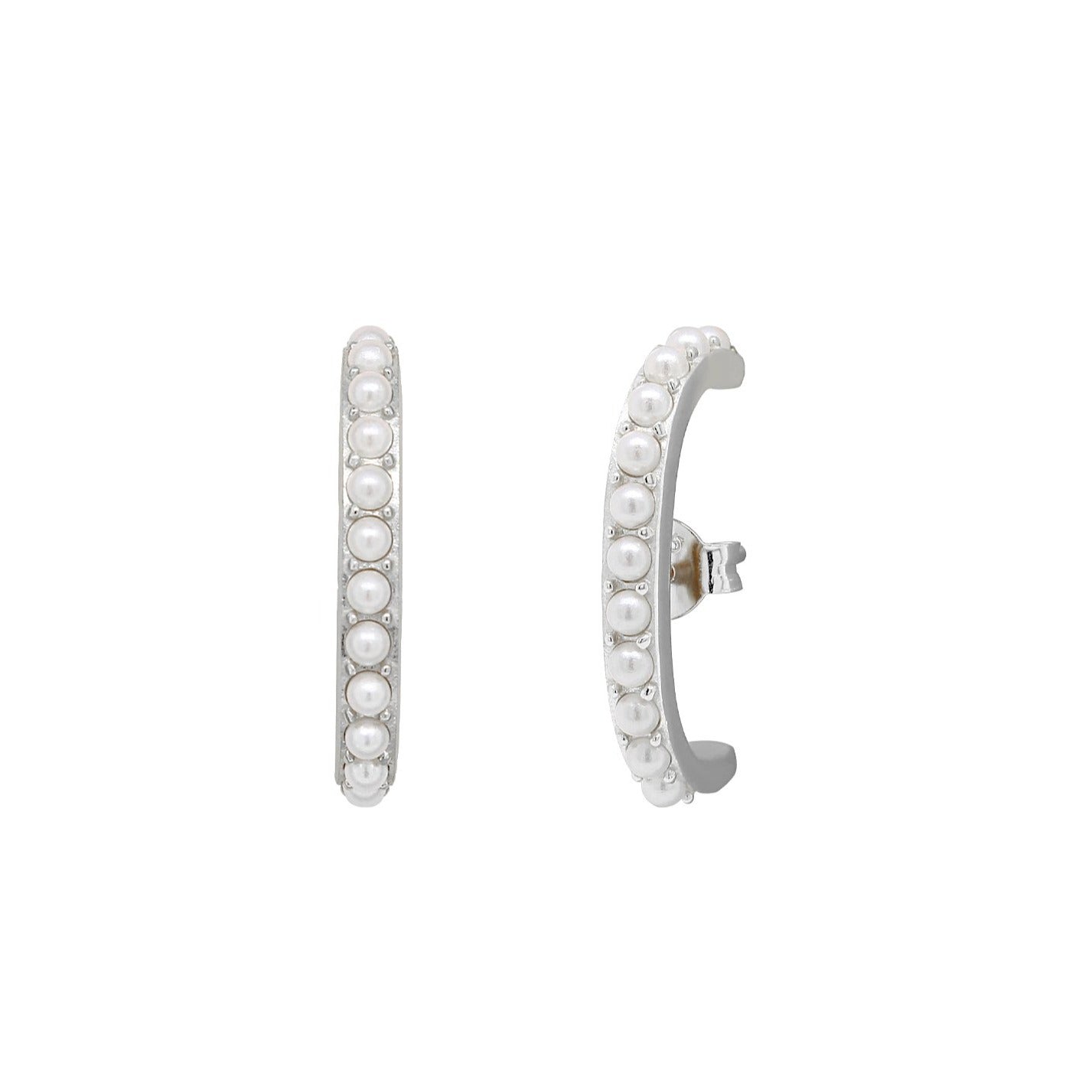 Pearl Suspender Earrings