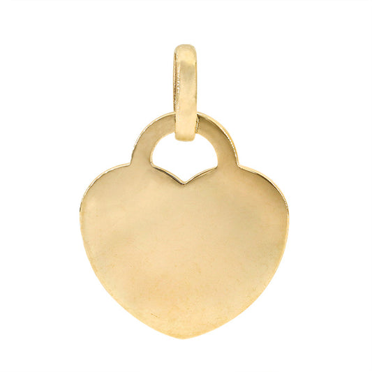 10K Gold Heart Pendant