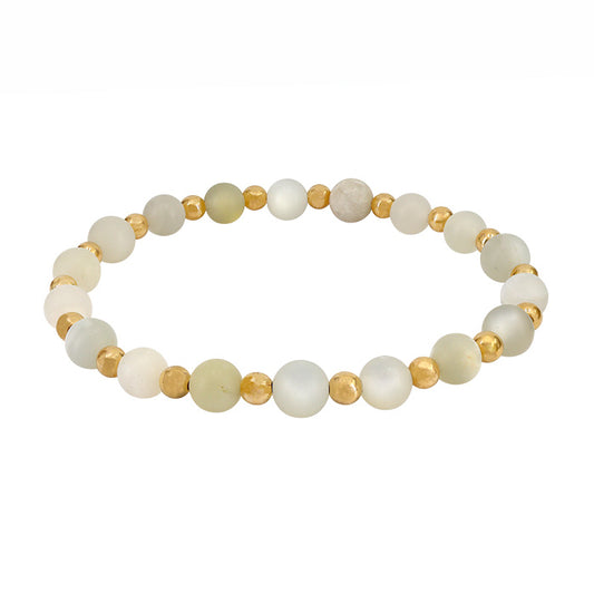 Frosted Moonstone Bracelet