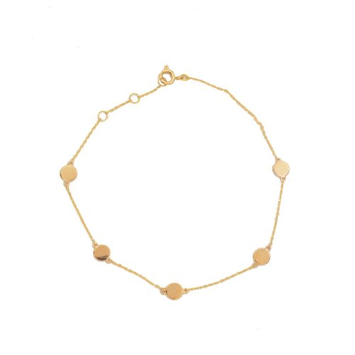 10K Gold Polka Dot Bracelet