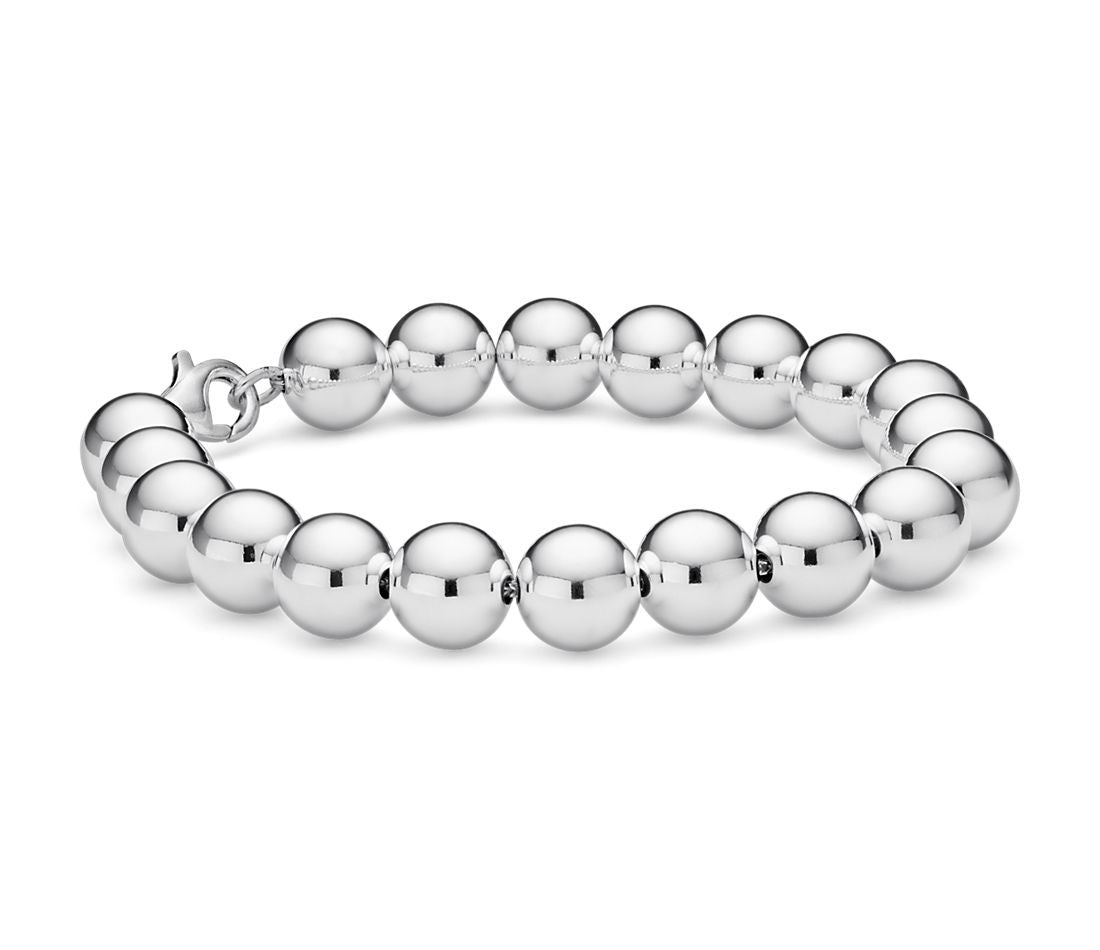 Sterling Silver Ball Bracelet